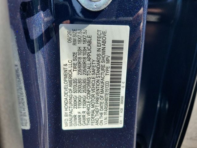 2026 Honda CR-V Hybrid Sport-L