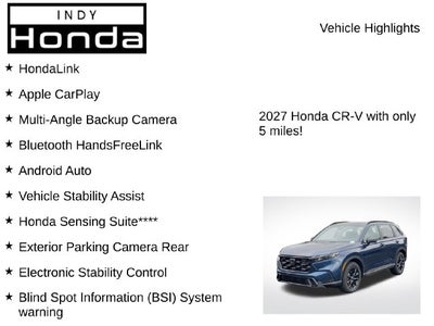 2027 Honda CR-V Hybrid Sport-L