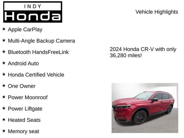 2024 Honda CR-V Hybrid Sport-L