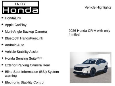 2026 Honda CR-V Hybrid Sport-L