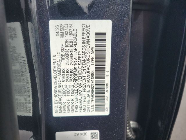 2026 Honda CR-V Hybrid Sport-L