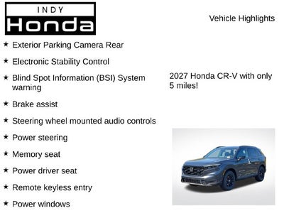 2027 Honda CR-V Hybrid Sport-L