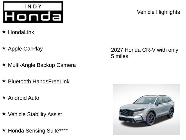 2027 Honda CR-V Hybrid Sport-L