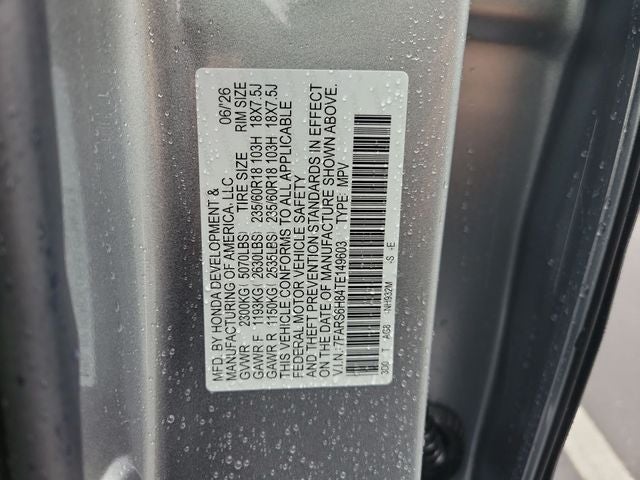 2026 Honda CR-V Hybrid Sport-L