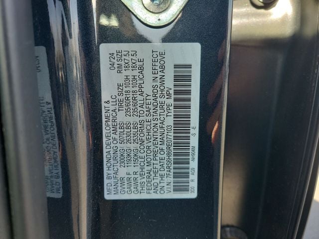 2024 Honda CR-V Hybrid Sport-L