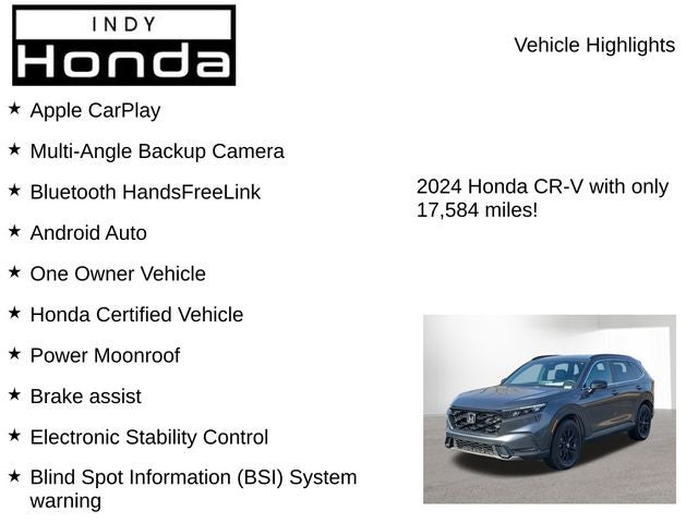 2024 Honda CR-V Hybrid Sport-L