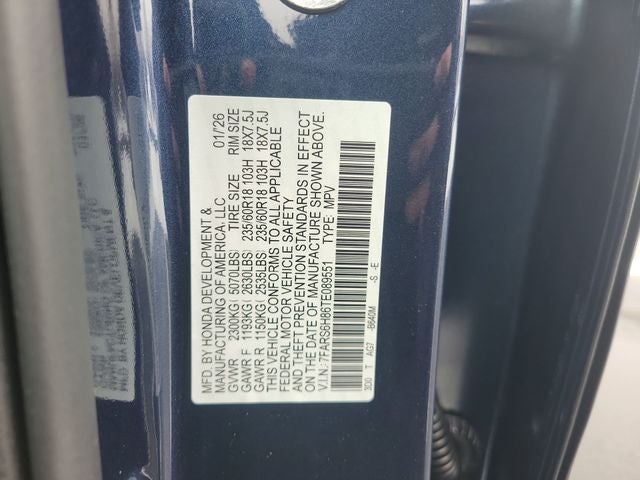 2026 Honda CR-V Hybrid Sport-L