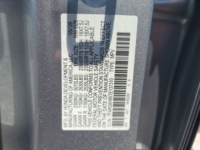 2026 Honda CR-V Hybrid Sport-L