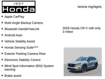 2026 Honda CR-V Hybrid Sport-L