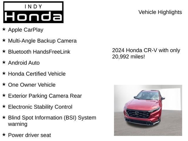 2024 Honda CR-V Hybrid Sport-L