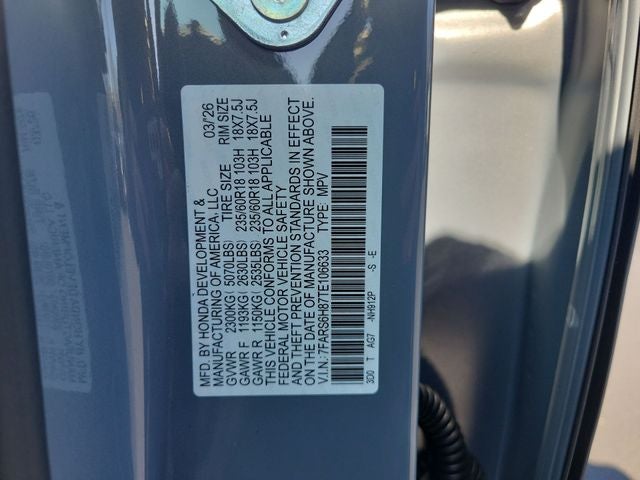 2026 Honda CR-V Hybrid Sport-L