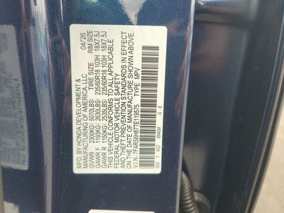 2026 Honda CR-V Hybrid Sport-L