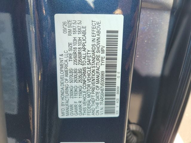2027 Honda CR-V Hybrid Sport-L