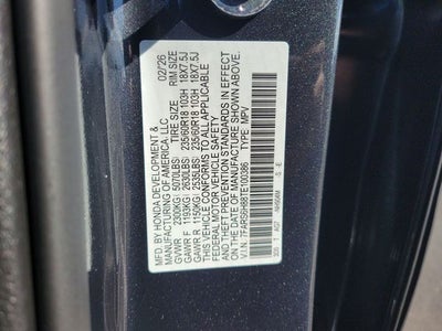 2026 Honda CR-V Hybrid Sport-L