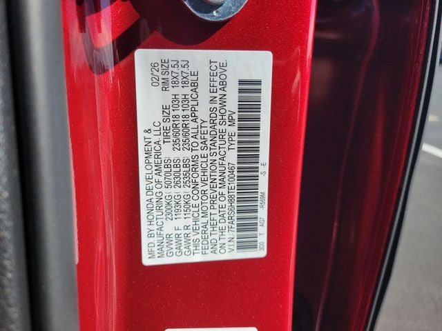 2026 Honda CR-V Hybrid Sport-L