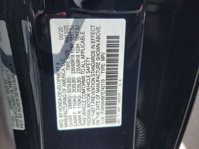2026 Honda CR-V Hybrid Sport-L