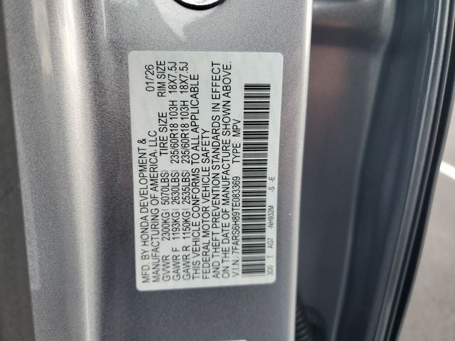 2026 Honda CR-V Hybrid Sport-L