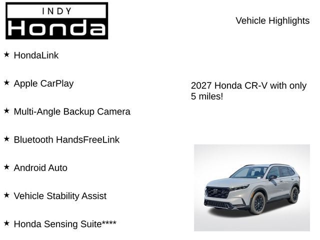 2027 Honda CR-V Hybrid Sport-L