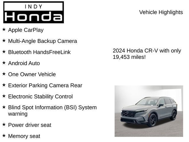 2024 Honda CR-V Hybrid Sport-L