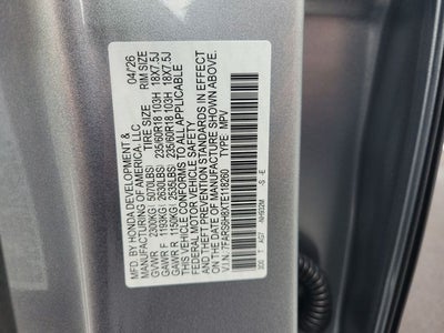 2026 Honda CR-V Hybrid Sport-L