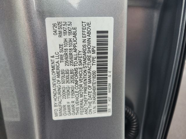 2026 Honda CR-V Hybrid Sport-L