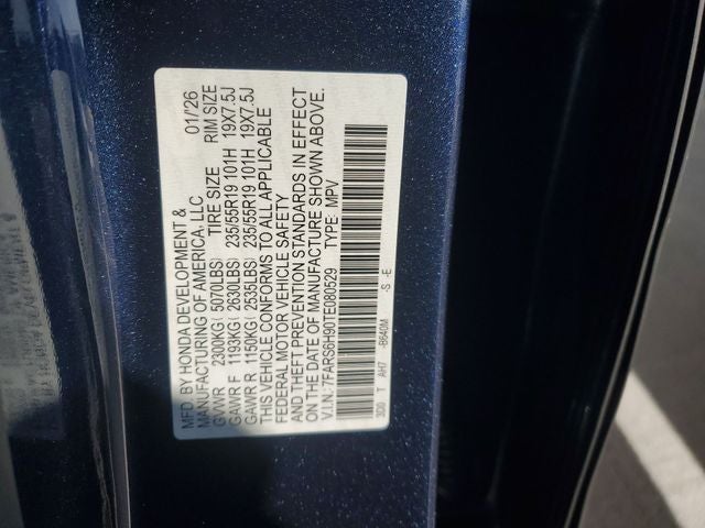 2026 Honda CR-V Hybrid Sport Touring