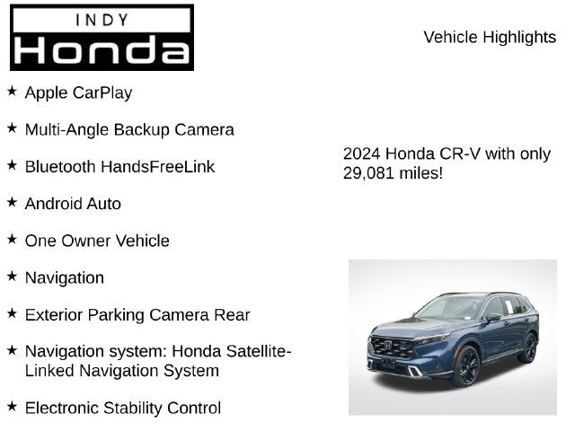 2024 Honda CR-V Hybrid Sport Touring