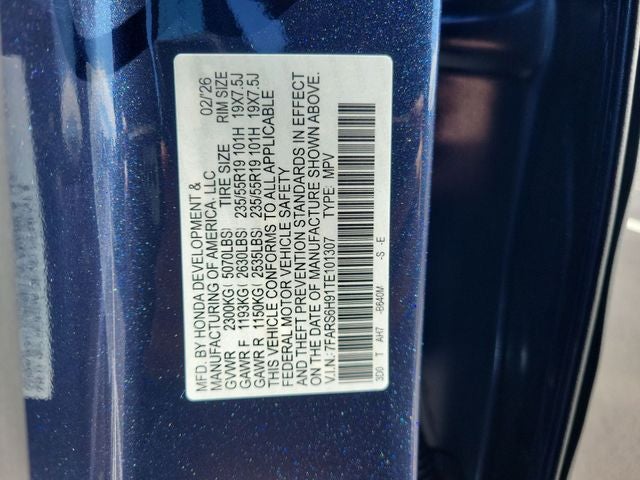 2026 Honda CR-V Hybrid Sport Touring