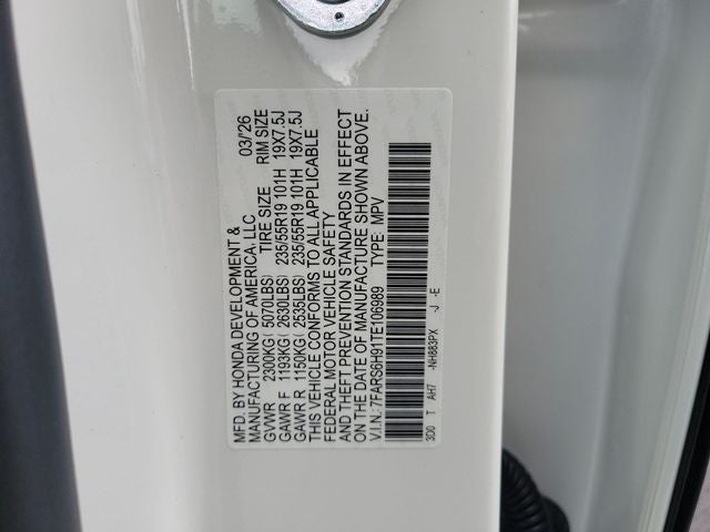 2026 Honda CR-V Hybrid Sport Touring