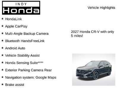 2027 Honda CR-V Hybrid Sport Touring