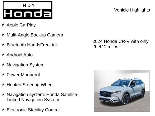 2024 Honda CR-V Hybrid Sport Touring