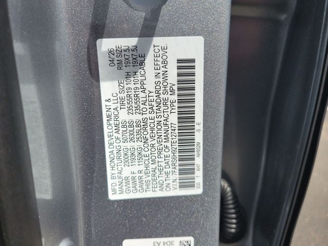 2026 Honda CR-V Hybrid Sport Touring
