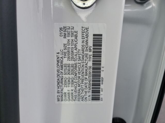 2026 Honda CR-V Hybrid Sport Touring