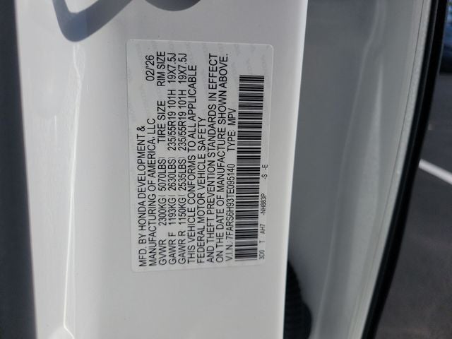 2026 Honda CR-V Hybrid Sport Touring