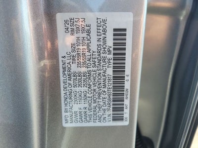 2026 Honda CR-V Hybrid Sport Touring