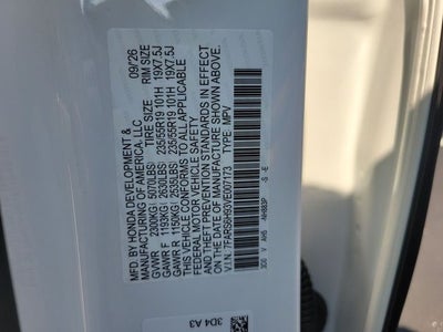 2027 Honda CR-V Hybrid Sport Touring