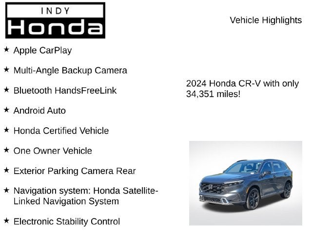 2024 Honda CR-V Hybrid Sport Touring