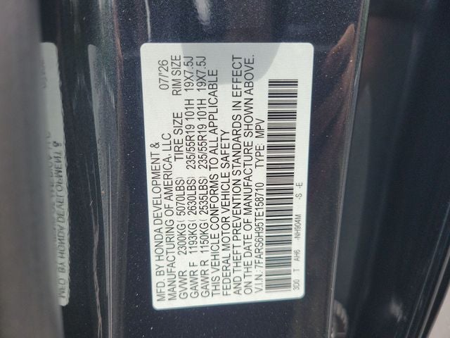 2026 Honda CR-V Hybrid Sport Touring