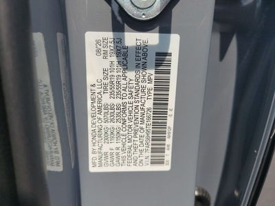 2026 Honda CR-V Hybrid Sport Touring