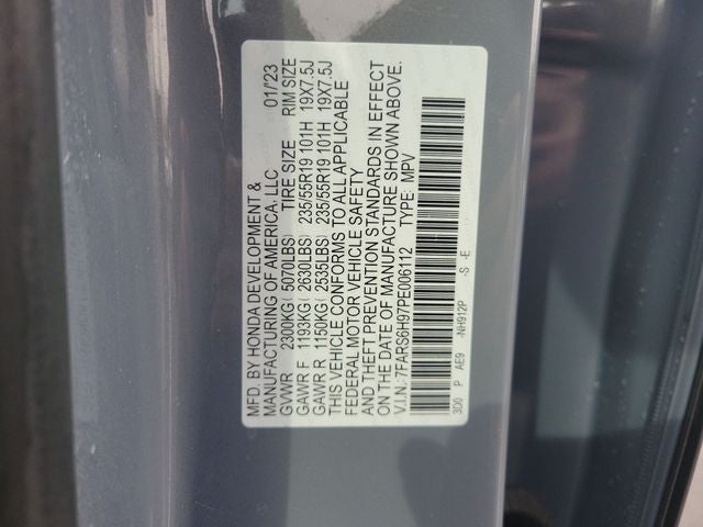 2023 Honda CR-V Hybrid Sport Touring