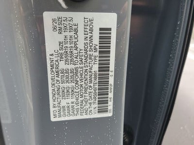 2026 Honda CR-V Hybrid Sport Touring