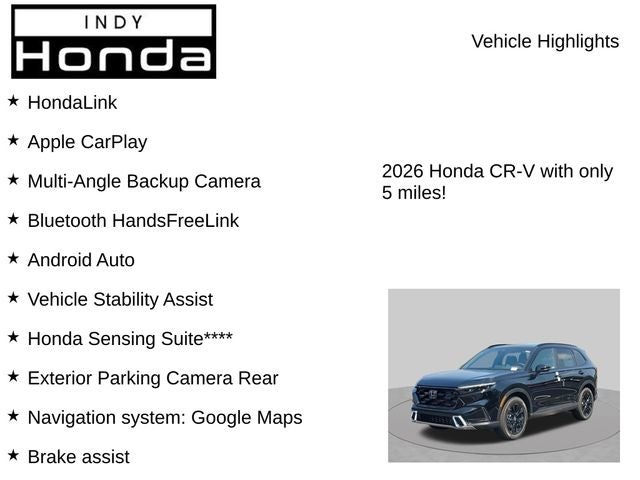 2026 Honda CR-V Hybrid Sport Touring