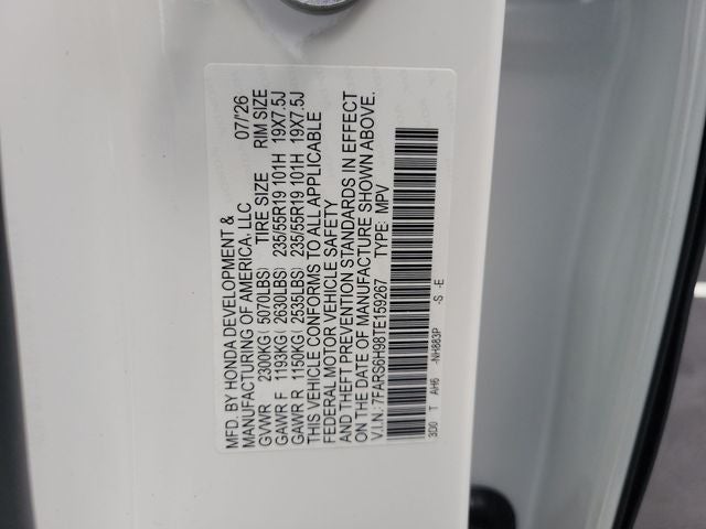 2026 Honda CR-V Hybrid Sport Touring