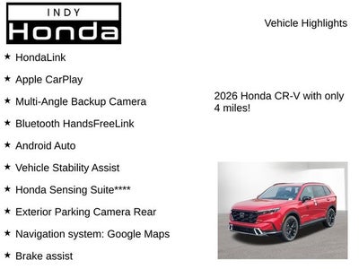 2026 Honda CR-V Hybrid Sport Touring