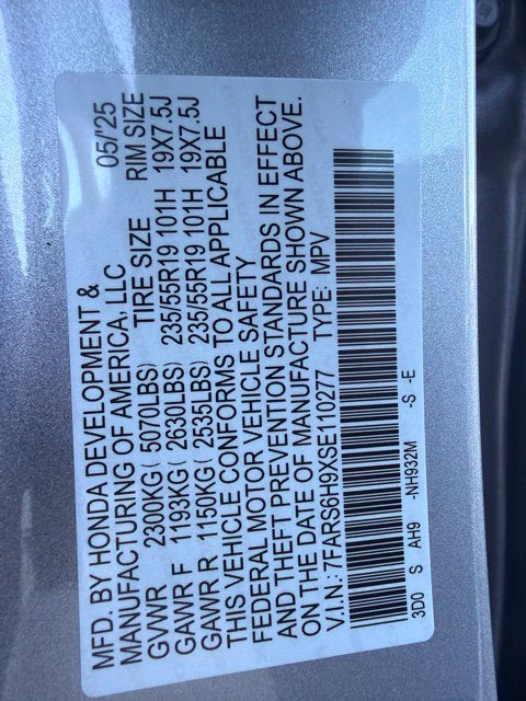 2025 Honda CR-V Hybrid Sport Touring