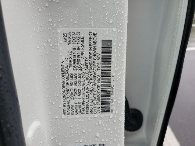 2026 Honda CR-V Hybrid Sport Touring