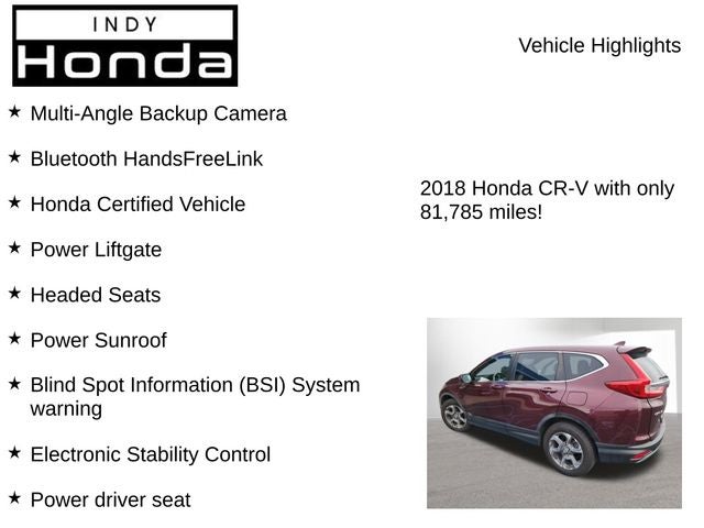 2018 Honda CR-V EX