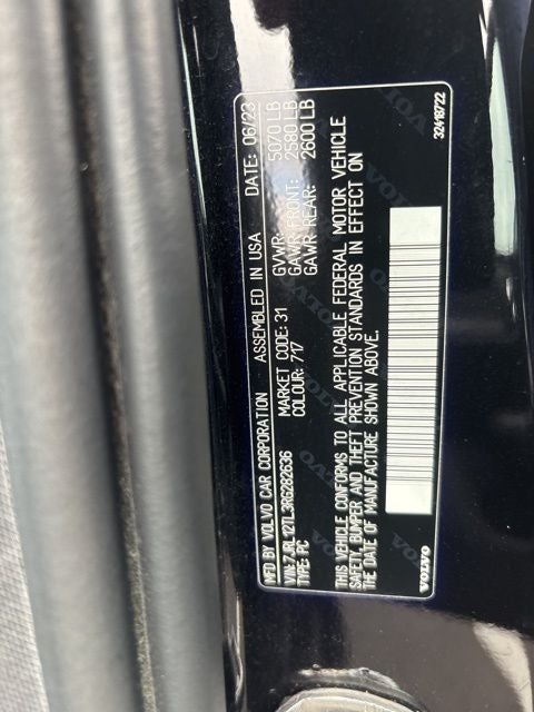 2024 Volvo S60 B5 Plus Dark Theme