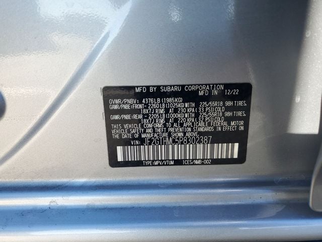 2023 Subaru Crosstrek Limited