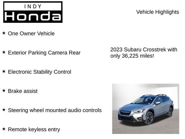 2023 Subaru Crosstrek Limited